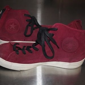 Converse All Star Chuck Taylors Red Zip